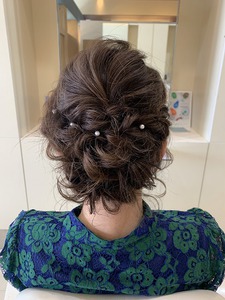 ショートボブヘアアレンジ